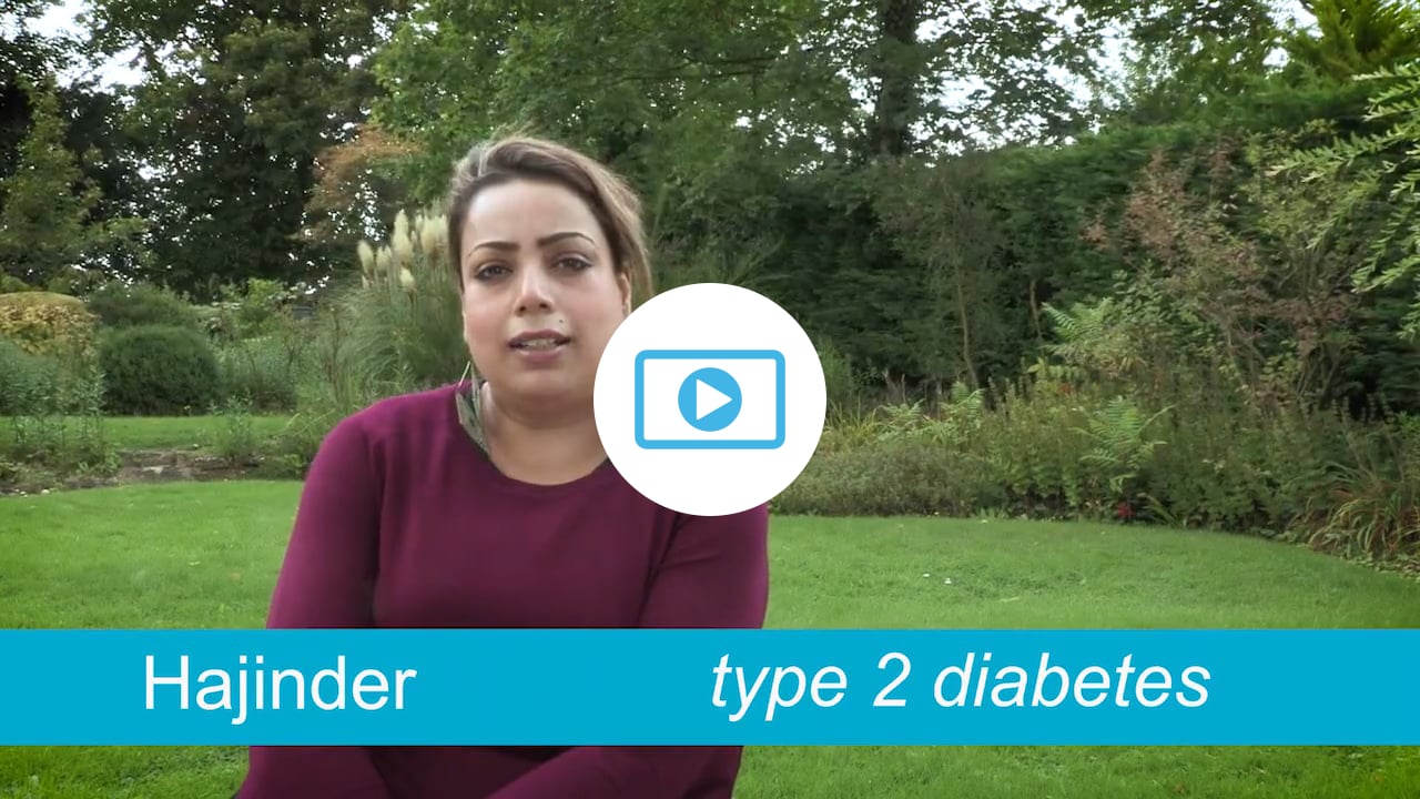 Harjinder - type 2 diabetes, gets help to control her diabetes