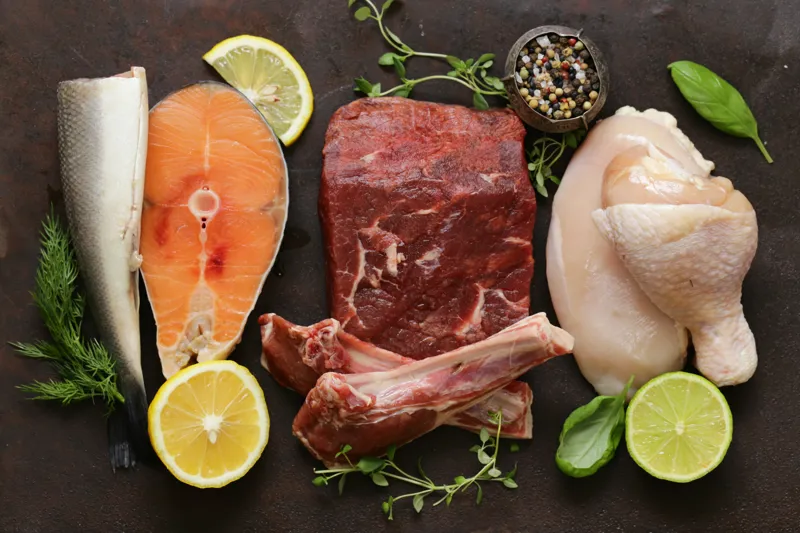 Meat, Fish, Poultry and Pulses
