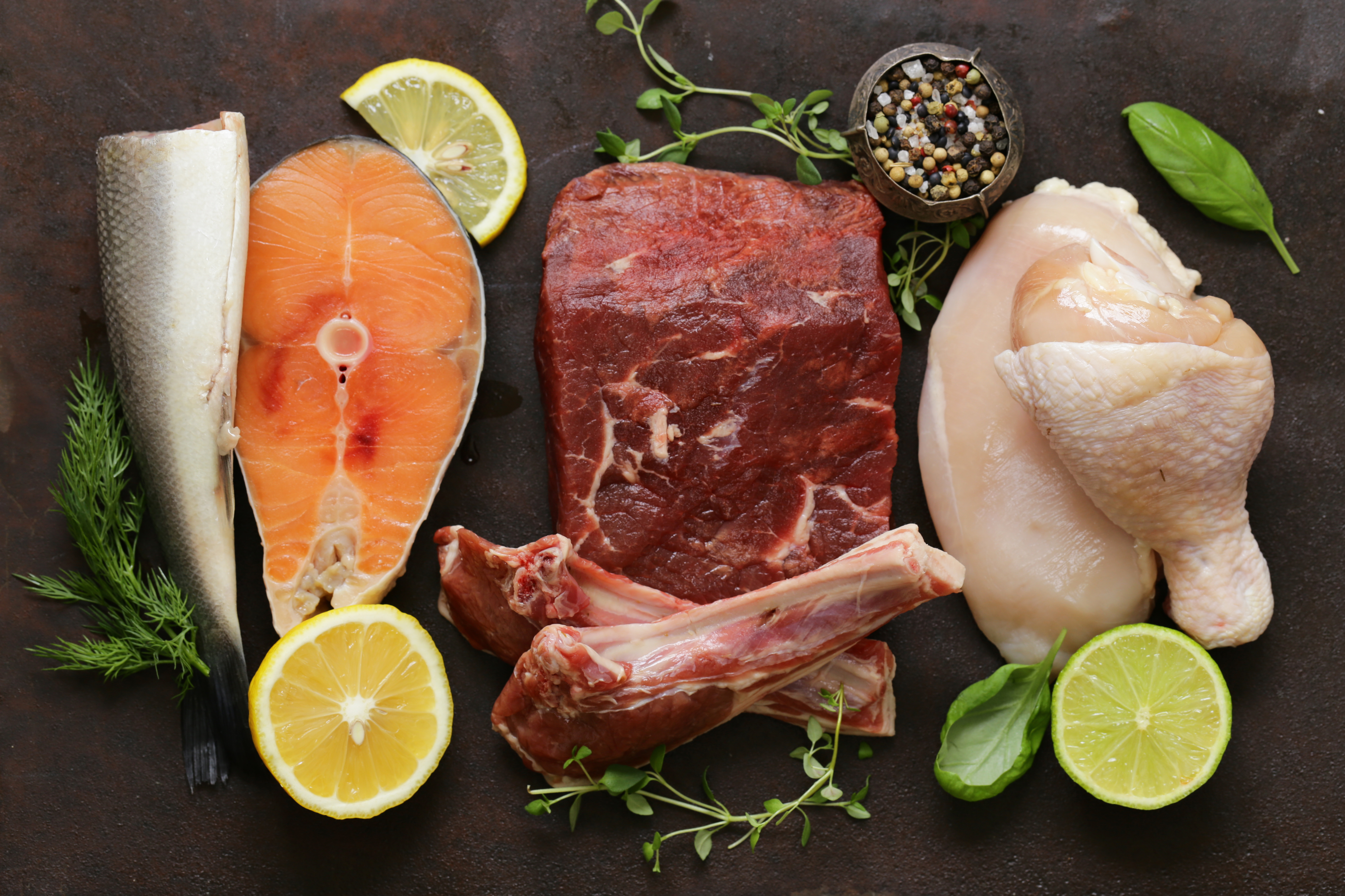 Meat, Fish, Poultry and Pulses