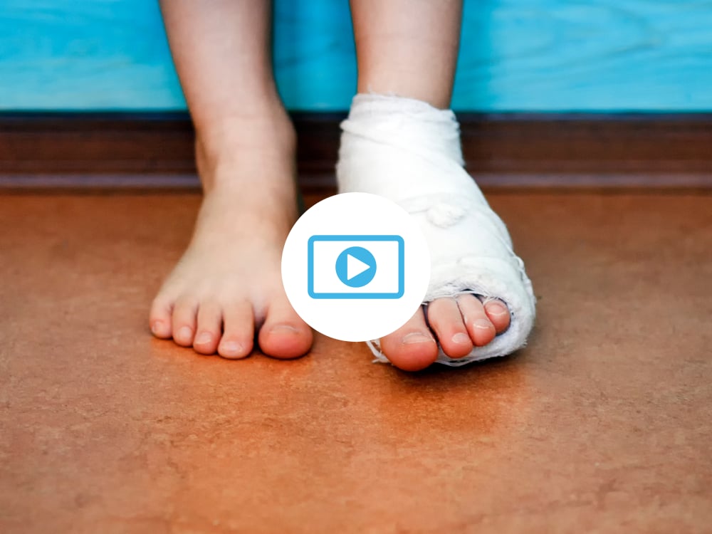 What treatment will I get for a foot attack?