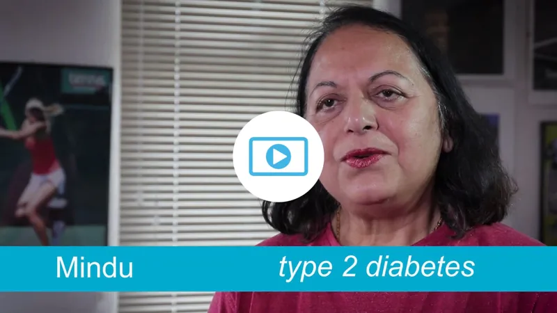 Mindu - type 2 diabetes, gets active